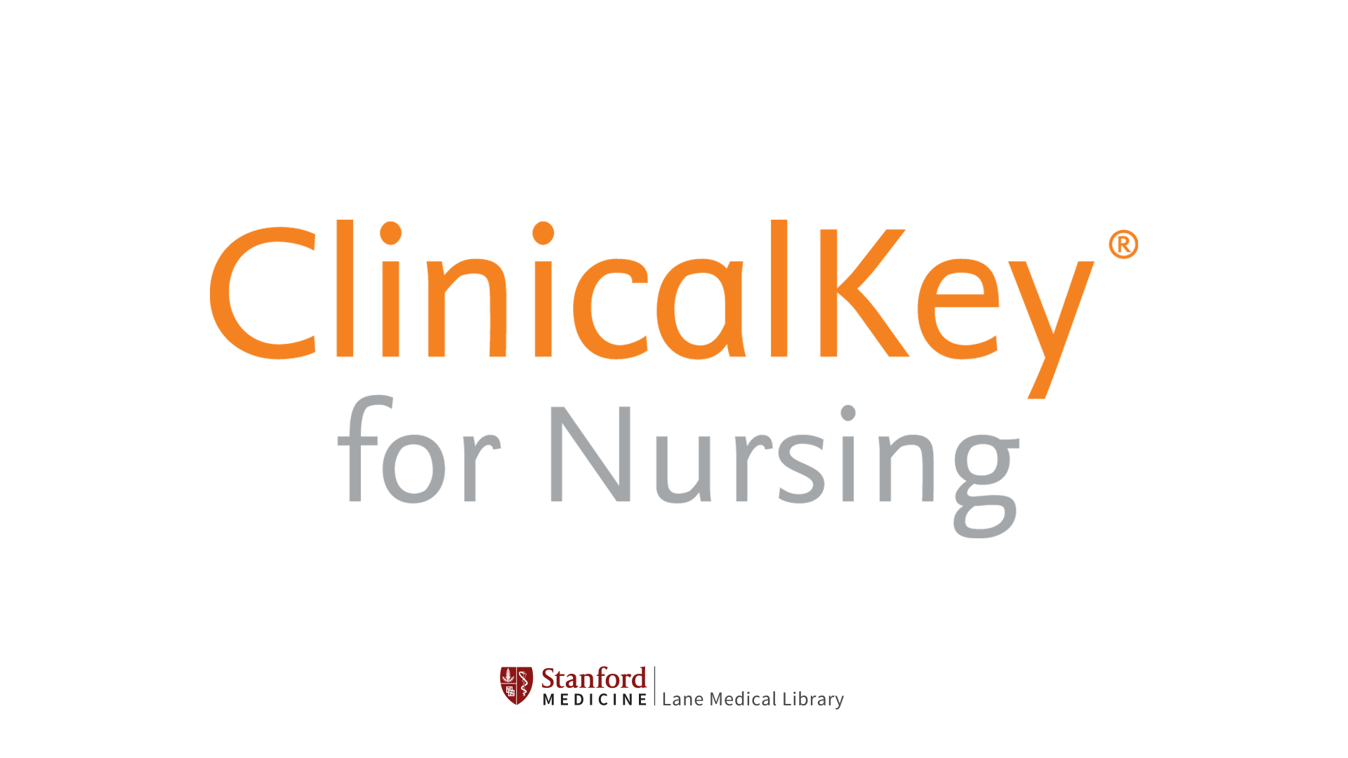 ClinicalKey for Nursing logo with text: "ClinicalKey for Nursing"