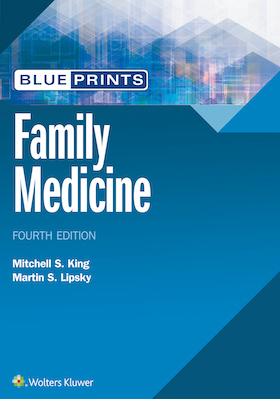 Book cover of "BluePrints Family Medicine"