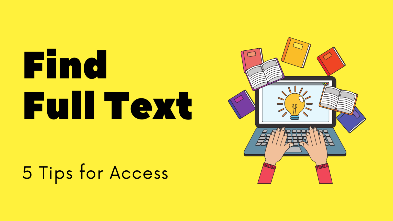 5 Tips for Finding Full Text | Lane Library Blog