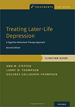 Cover of "Treating Later-life Depression- A Cognitive-behavioral Therapy Approach (Clinician Guide)"