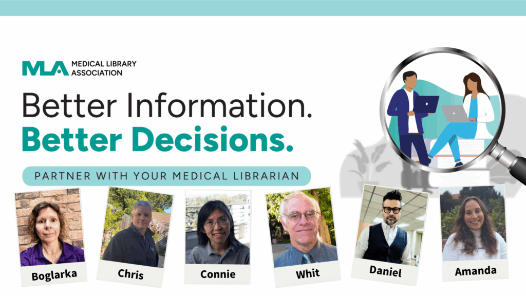 MLA better decisions better information with photos of the Research & Instruction team